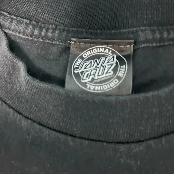 Santa Cruz Skateboards Black Tarot Graphic Tee - Picture 3 of 4